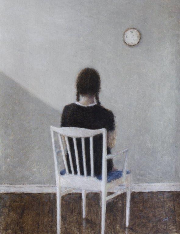 Sofia Fredriksson, Tick Tack, Oil on canvas